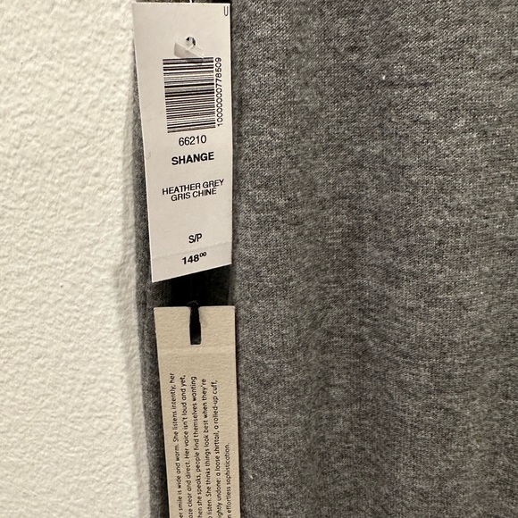 🎉HP🎉The Group Babaton Gray Shange Knit Sleeveless Jumpsuit with Drawstring Waist - Picture 4 of 9